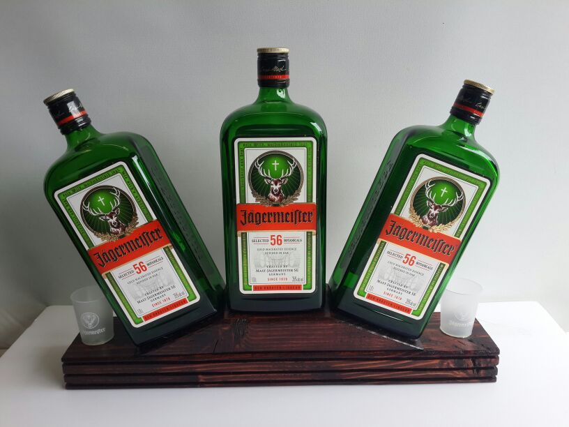 JAGERMEISTER BOTTLE DECOR