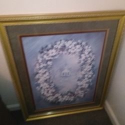 Glynda Turley authentic painting with authentic papers