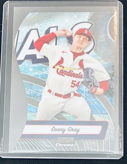 2024 Stadium Club Sonny Gray Die Cut Triumvirates