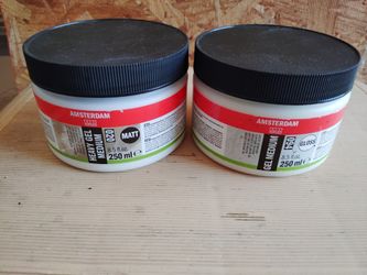 Amsterdam Art Gel Medium Gloss And Heavy Gel Medium Matt