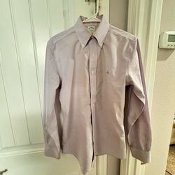 Brooks Brothers Light Lavender Button-Down Dress Shirt