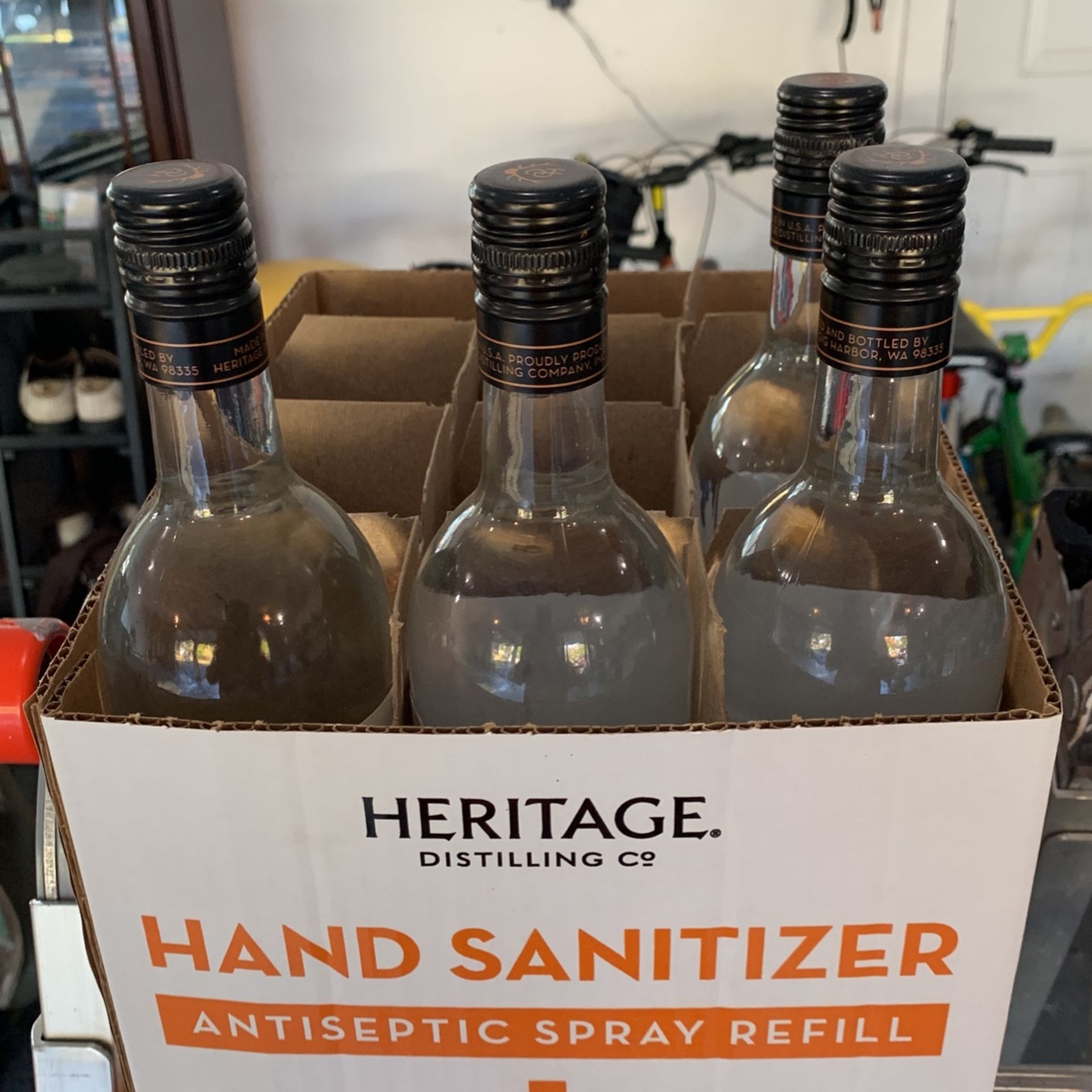 4 Bottls Of Hand Sanitizer  $5 For All Four