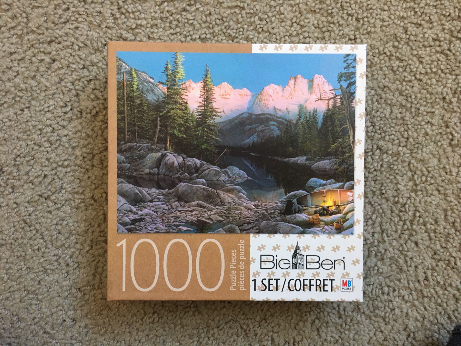 Jigsaw Puzzle HIGHER GROUND Milton Bradley NO MISSING PIECES