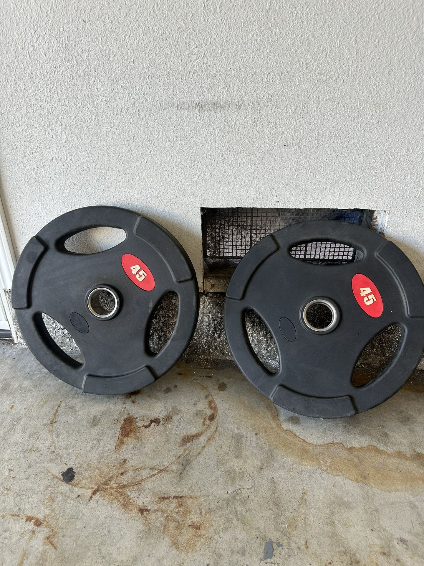 45lb Olympic Weight Plates (Pair)