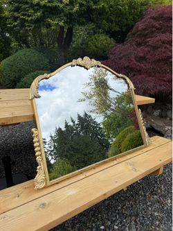 Gold mirror - great for weddings!