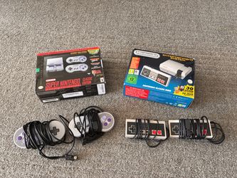 SNES Classic Edition & NES Classic Mini Bundle