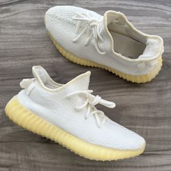 Size 7 Men’s/ 8.5 Women’s- adidas Yeezy Boost 350 V2 Low Cream White