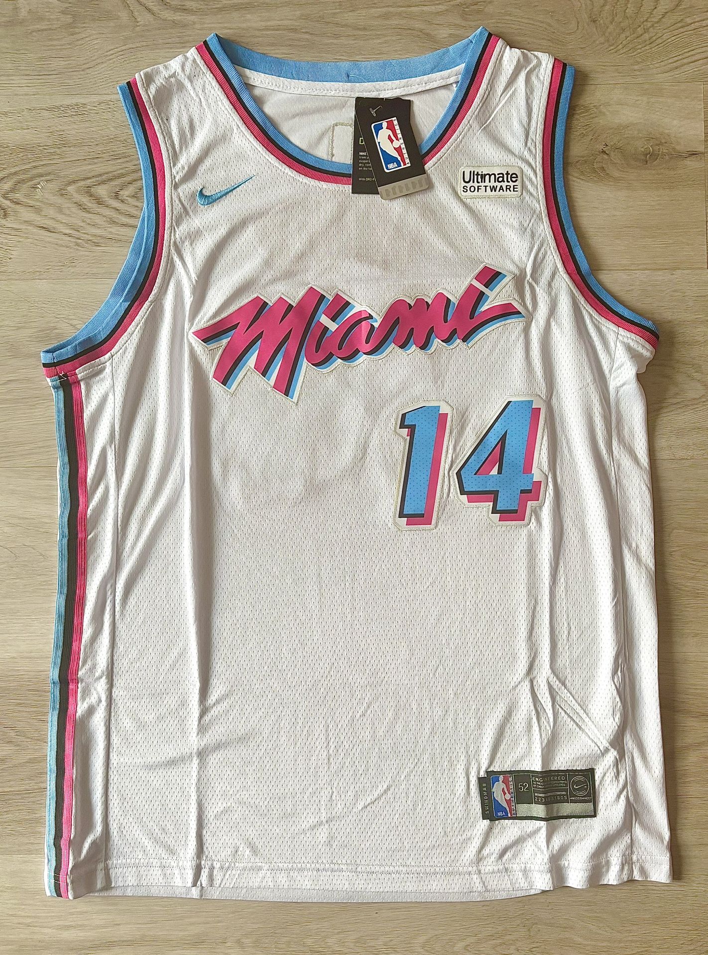 NWT Miami Heat Vice City Edition NBA #14 Herro Jersey