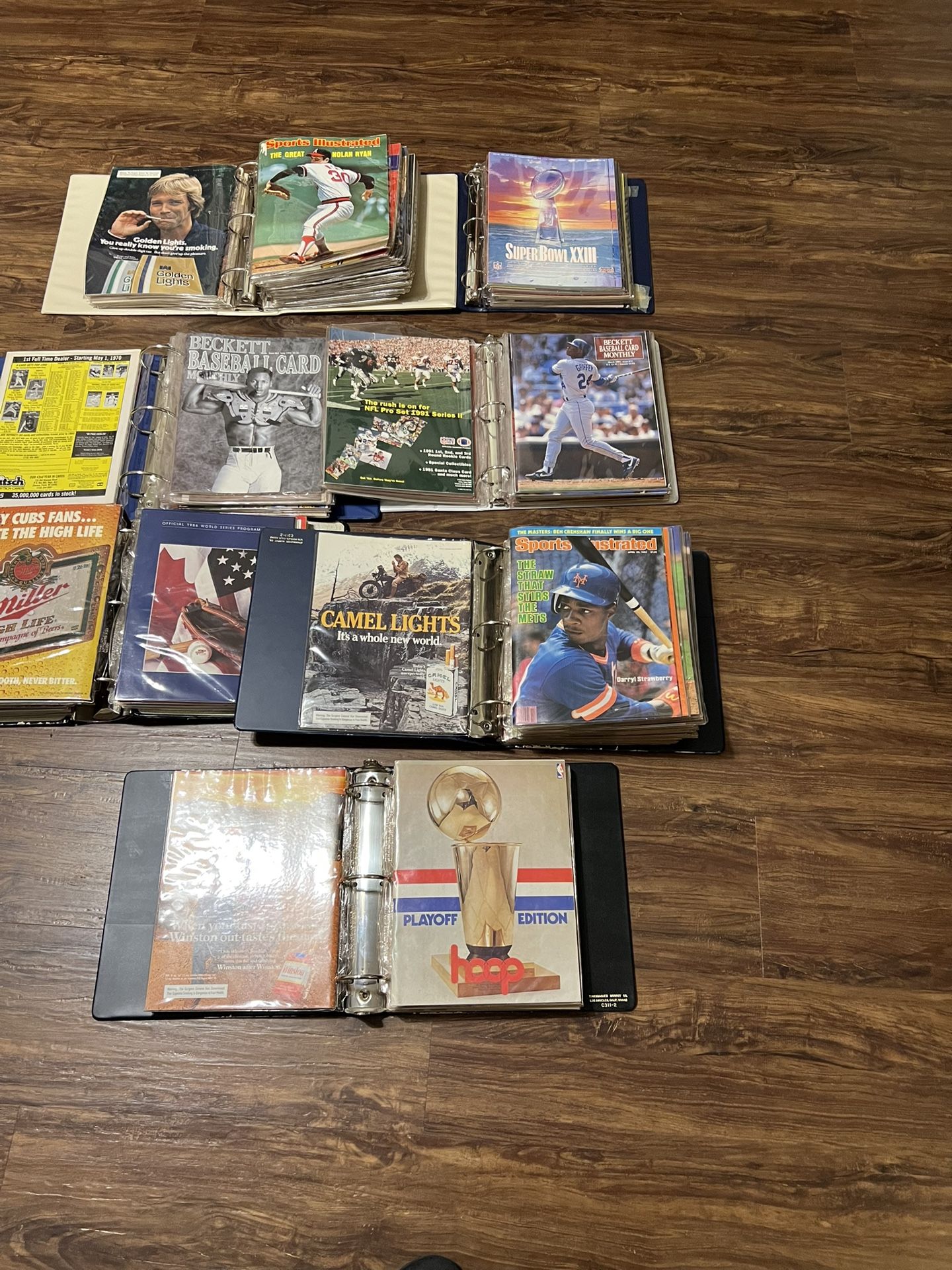 Yearbooks, Sports Illustrated, Beckett (85 Total)