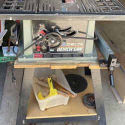 Delta 10” Table Saw With Stand