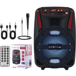 8 Inch Wireless Portable Party Bluetooth Speaker