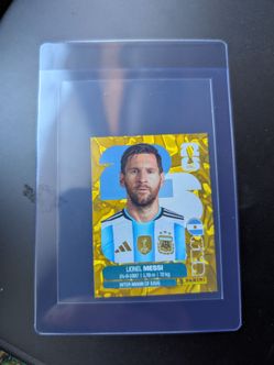 Lionel Messi Panini FIFA 2026 Sticker Card