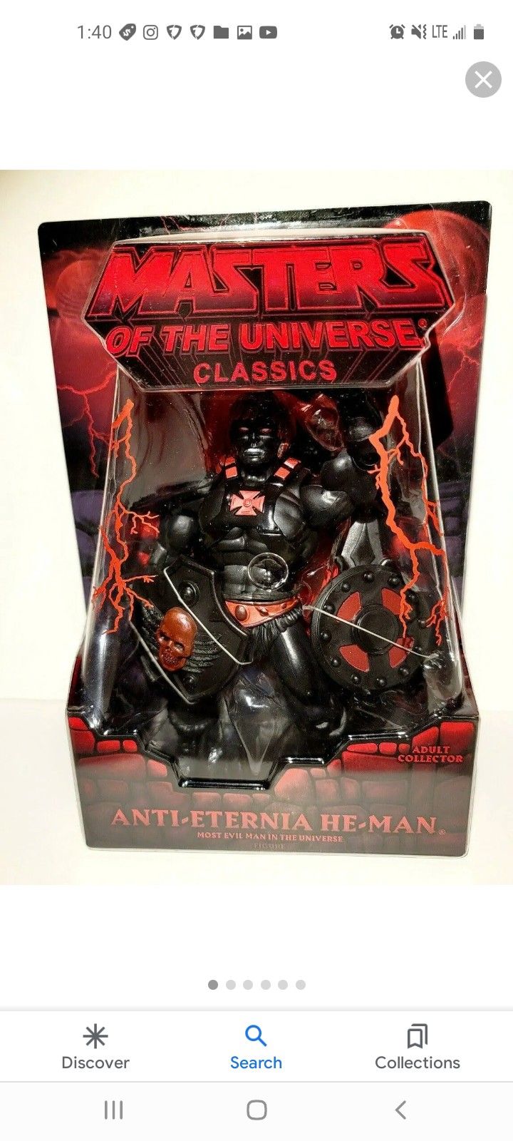 Anti Eternia he-man. $100 OBO