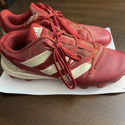 Adidas men’s cleat size 8