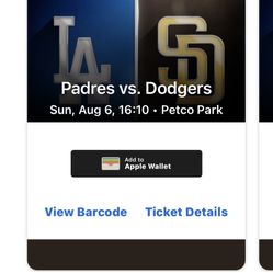 Dodgers Tickets