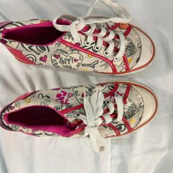 NWT IOB Coach Pink Barrett Poppy Sneakers