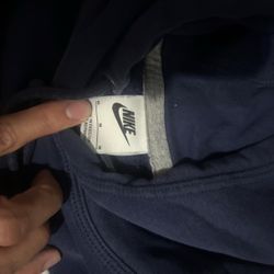 Nike Blue Hoodie