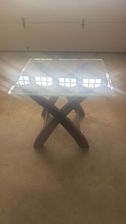 Glass table
