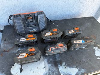 Rigid barriers & charger 18v