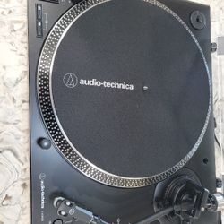 Audio Technica Turn Table And Records