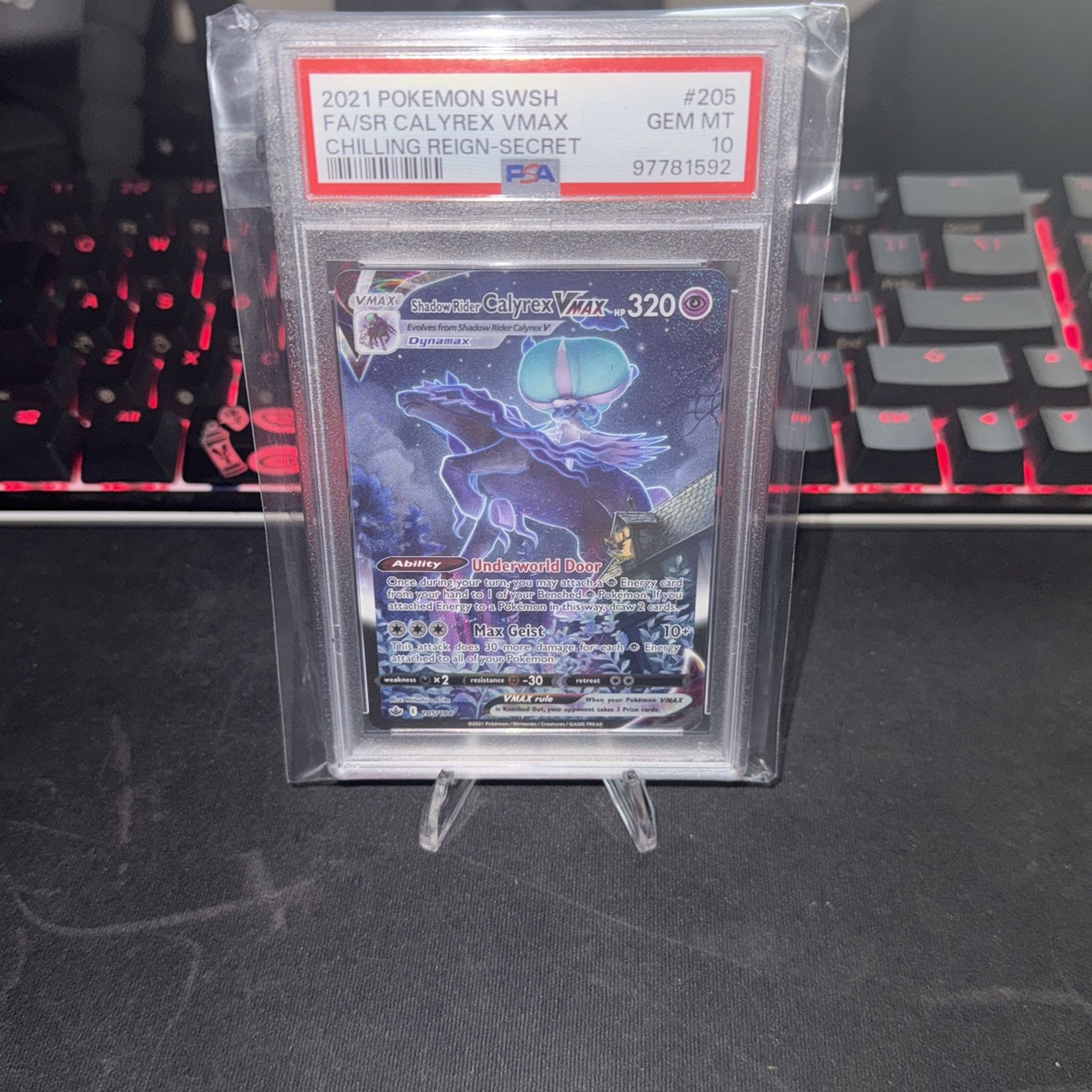 Pokemon Shadow Rider Calyrex 205/198