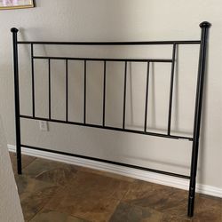new black metal headboard