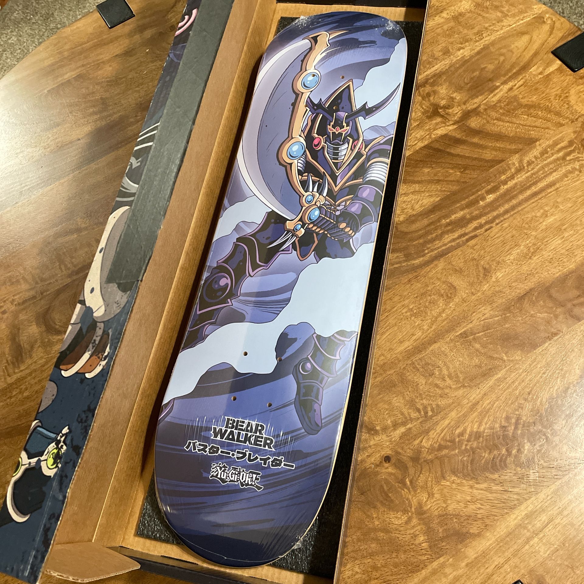 Bear Walker x Yu Gi Oh! Limited Skate Deck  Buster Blader  Open Box,  Brand New - bibarnabloc.cat