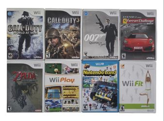 Multi-Platform Video Game Lot | Nintendo Wii & Wii U, PlayStation 1 & 2, Xbox & Xbox 360