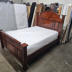 Queen Bed And Mattress