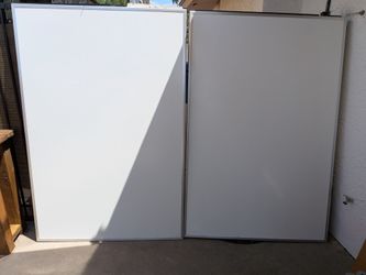 (2) 4' x 6'  Dry Erase Boards