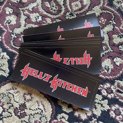 Hellz Kitchen Stickers Hells Kitchen Live Buy Now
