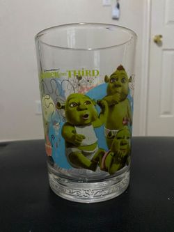 2007 Shrek Third McDonald's glasses