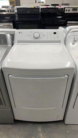 LG Dryer – Sensor Dry, Large Capacity – White