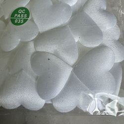 White hearts Petal For Wedding 