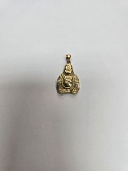 10k Gold Buddha pendant.