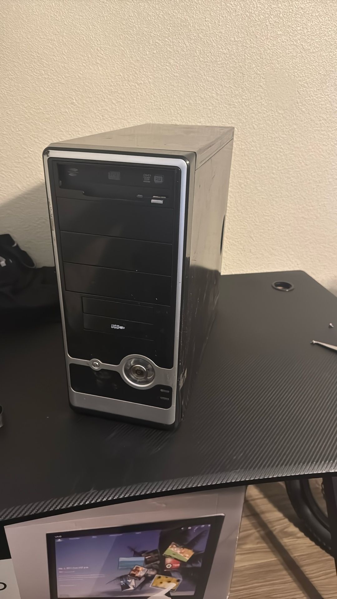 Broadway Com Corp 939PL-BLACK Steel ATX Mid Tower Computer Case