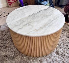 Round Marble Coffee Table