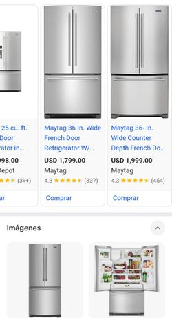 Refrigerator MAYTAG Stan And Steel