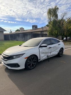 2021 Honda Civic Sport – Wrecked / Parts or Repair – Engine Good