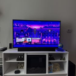 TV Stand With Fireplace