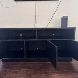 Black TV Stand