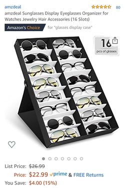 Eyeglasses/Sunglasses Organizer