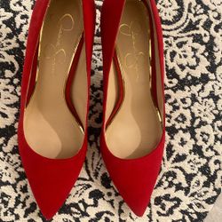 Jessica Simpson Red Heels