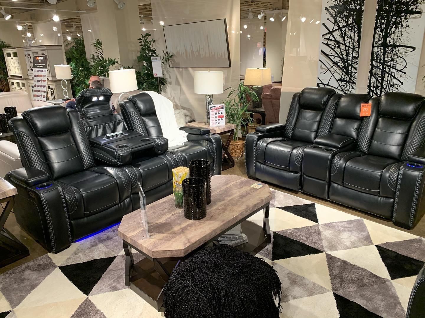 Power Reclining Sofa And Love Seat In Stock For Immidiate Delivery