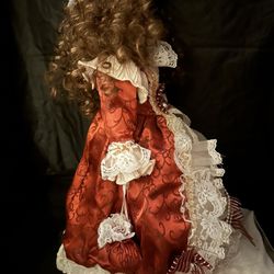 Old Fashion Porcelain Doll