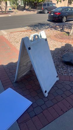 Large a frame sign board