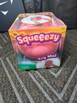 Squeeezy Squishy Peach Stress Toy