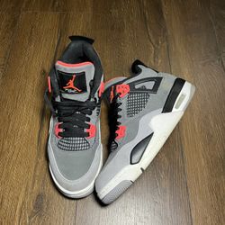 π₯ Air Jordan 4 Retro βInfraredβ (GS) β Size 7Y β Excellent Condition π₯