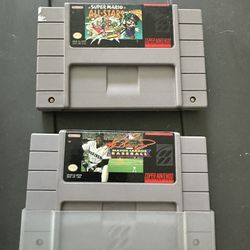 SUPER NINTENDO GAMES - Lot Of 2