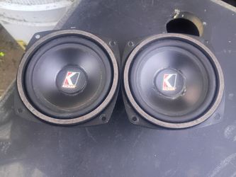 Vintage Old school 4 inch Kickers speakers